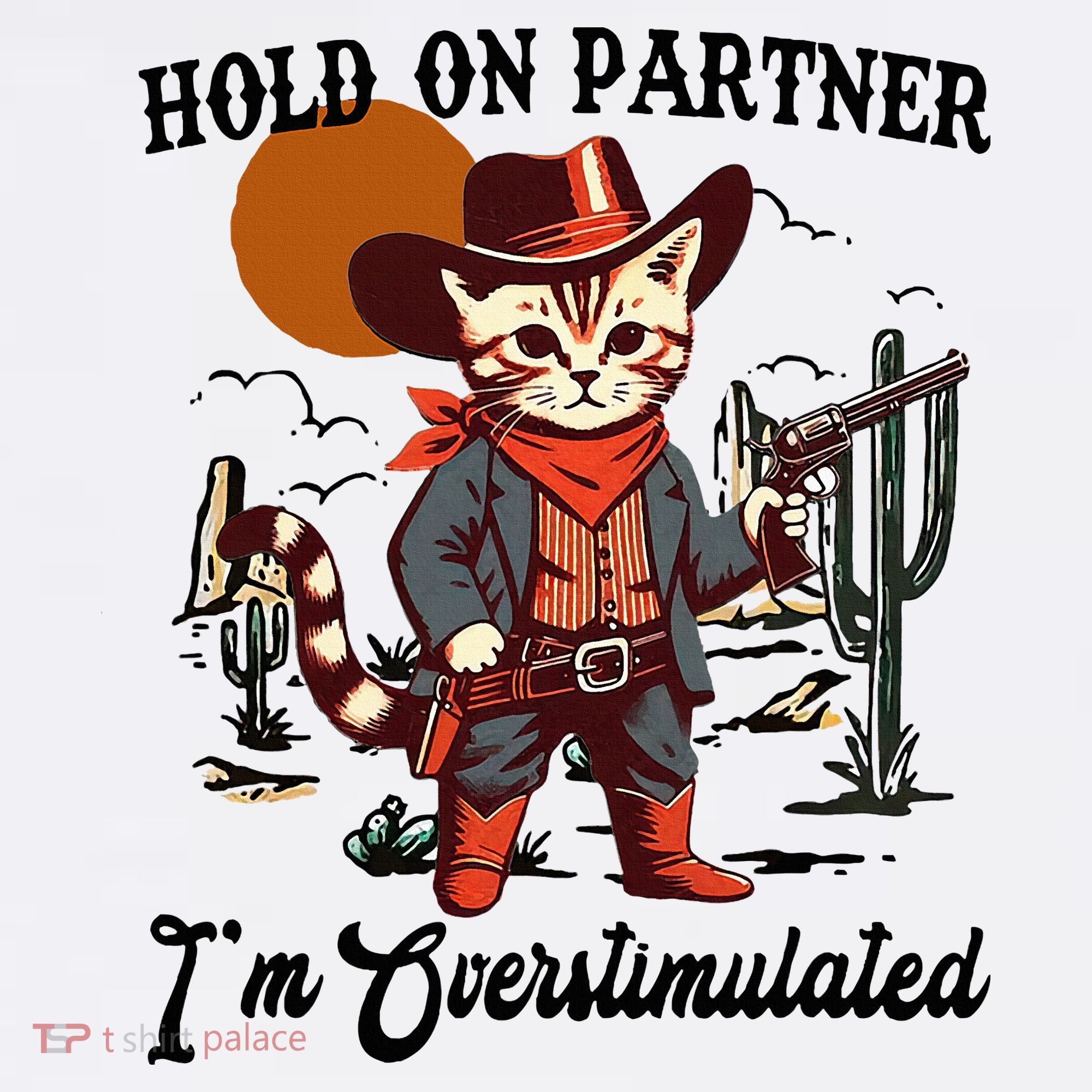 Hold On Partner IM Overstimulated Baby Bodysuit