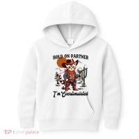 Hold On Partner IM Overstimulated Kids Hoodie thumb 0