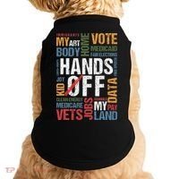 Hands Off Protest Social Security And Medicare Resist 8647 Doggie Tank thumb 0