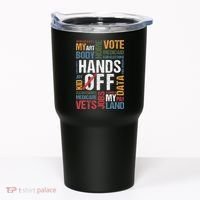 Hands Off Protest Social Security And Medicare Resist 8647 Tumbler thumb 0