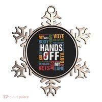 Hands Off Protest Social Security And Medicare Resist 8647 Ornament thumb 0