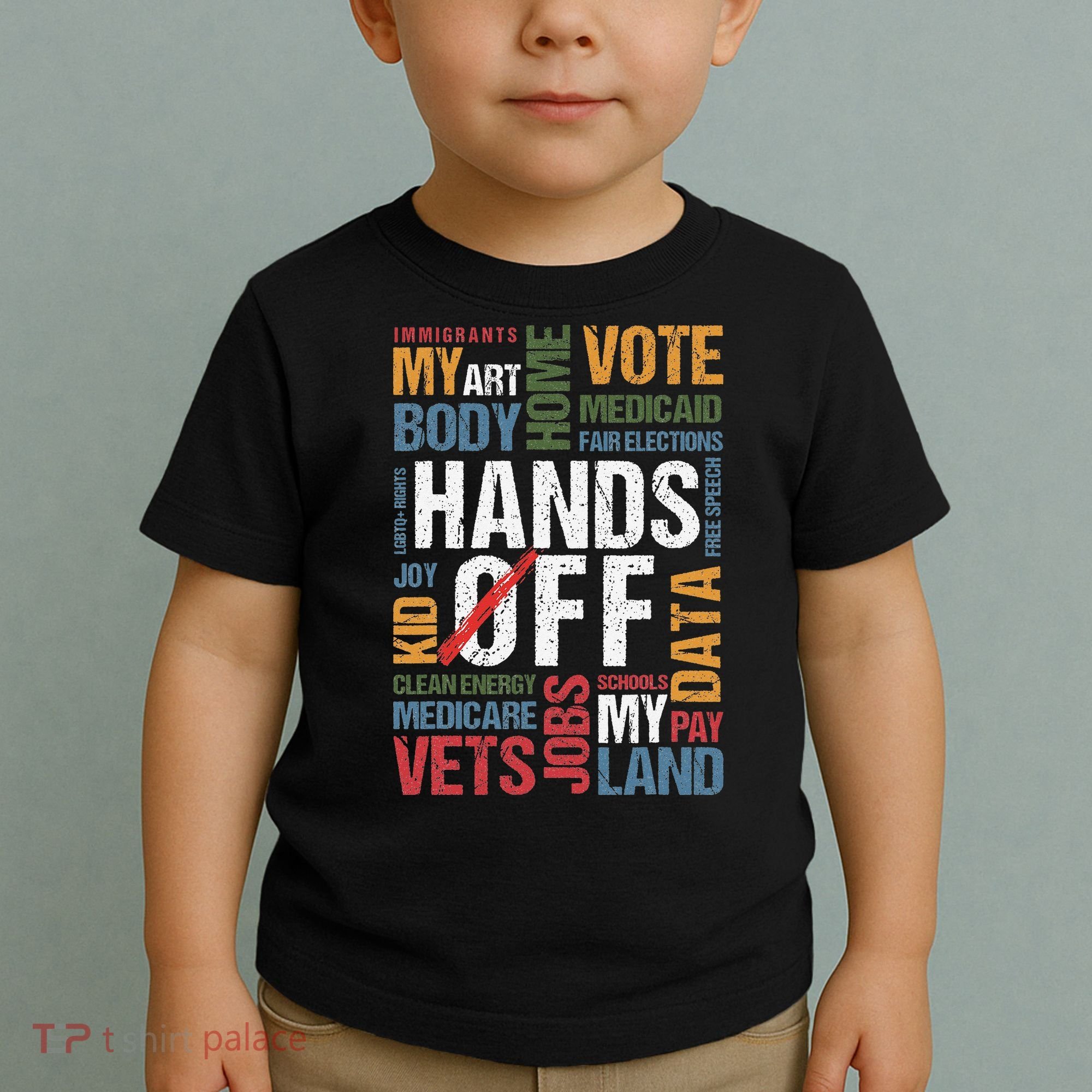 Hands Off Protest Social Security And Medicare Resist 8647 Toddler T-Shirt
