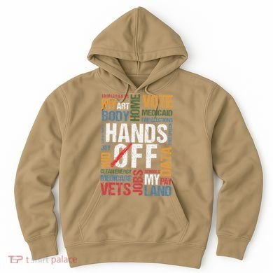 Hands Off Protest Social Security And Medicare Resist 8647 Hoodie