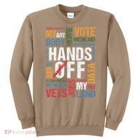 Hands Off Protest Social Security And Medicare Resist 8647 Sweatshirt thumb 0