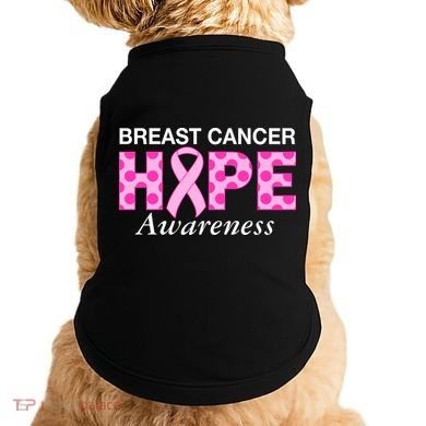 Hope Breast Cancer Awaraness Doggie Tank