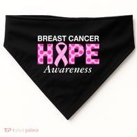 Hope Breast Cancer Awaraness USA-Made Doggie Bandana thumb 0