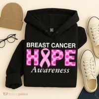 Hope Breast Cancer Awaraness Hoodie thumb 4