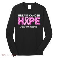Hope Breast Cancer Awaraness Long Sleeve Shirt thumb 0