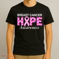 Hope Breast Cancer Awaraness T-Shirt thumb 3