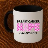 Hope Breast Cancer Awaraness Coffee Mug thumb 2