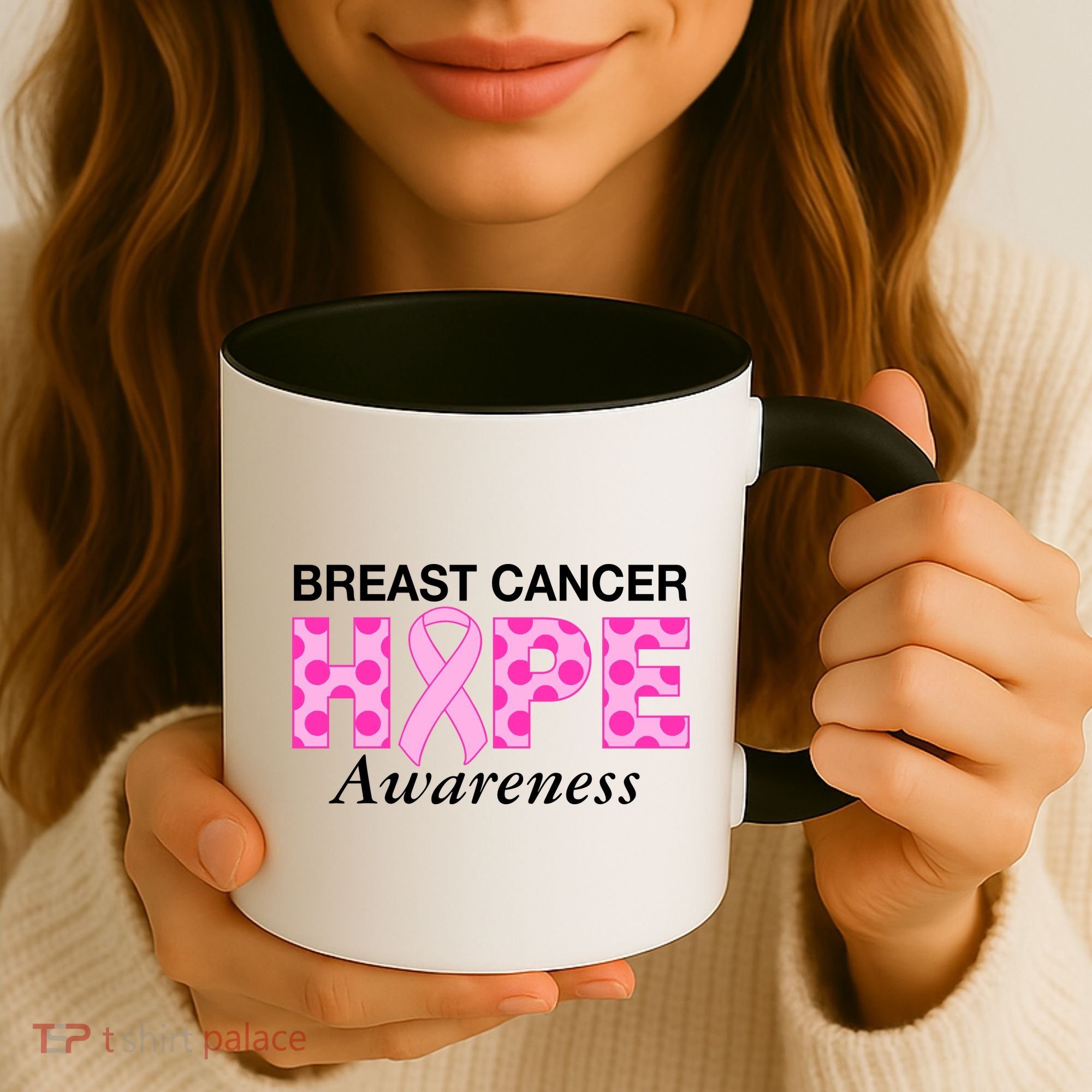 Hope Breast Cancer Awaraness Coffee Mug