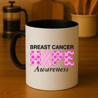 Hope Breast Cancer Awaraness Coffee Mug thumb 4