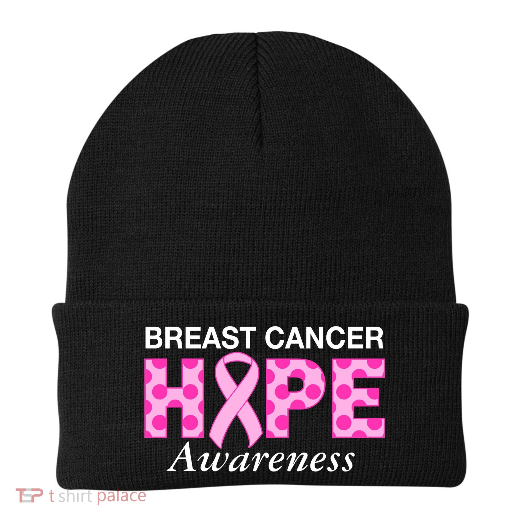 Hope Breast Cancer Awaraness Beanie