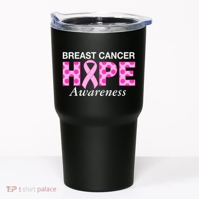 Hope Breast Cancer Awaraness Tumbler