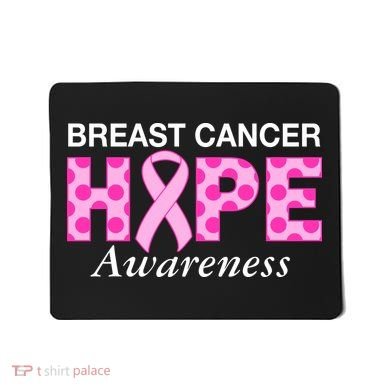 Hope Breast Cancer Awaraness Mousepad