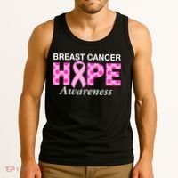 Hope Breast Cancer Awaraness Tank Top thumb 3