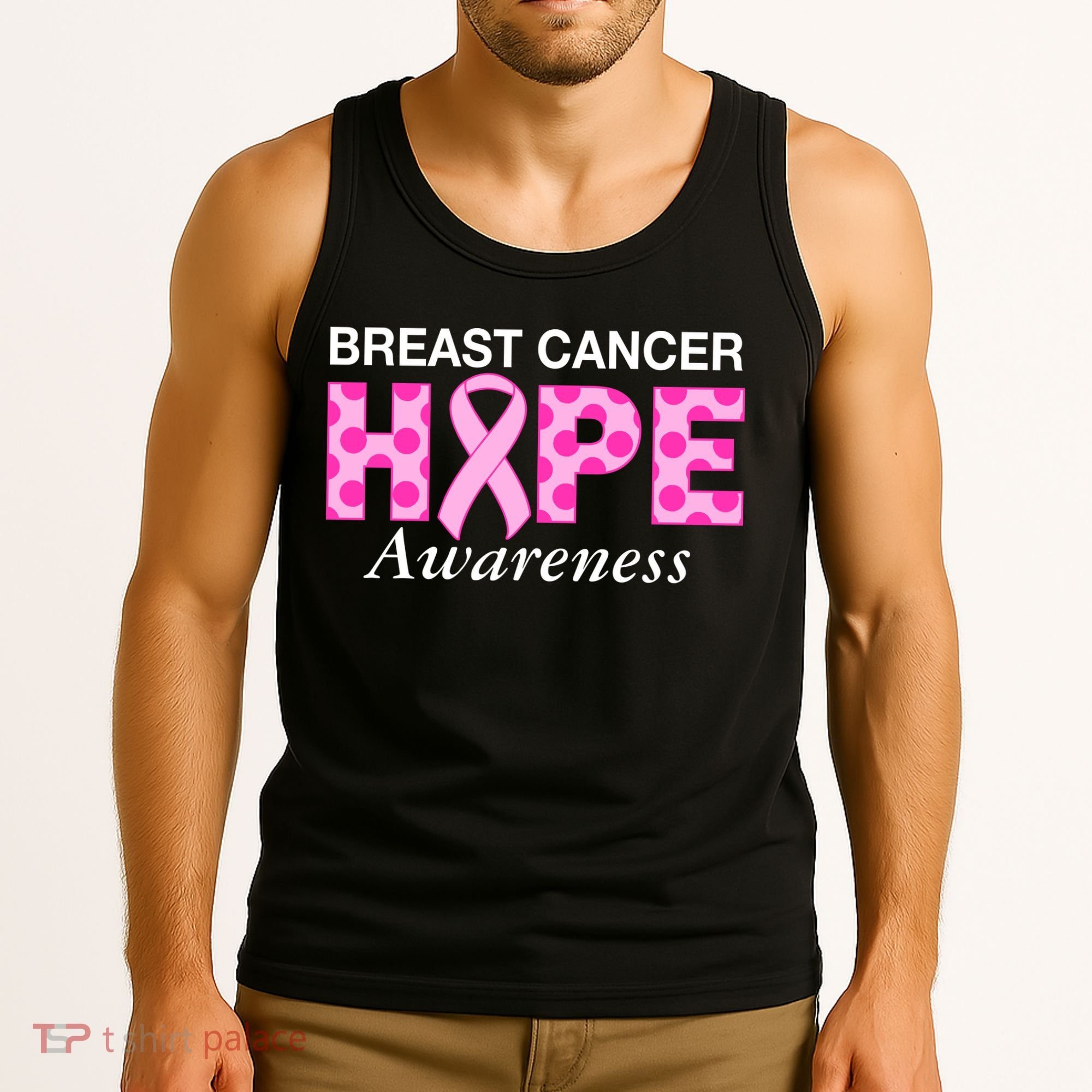 Hope Breast Cancer Awaraness Tank Top