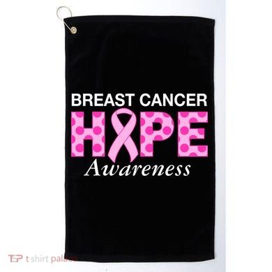 Hope Breast Cancer Awaraness Golf Towel
