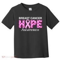 Hope Breast Cancer Awaraness Toddler T-Shirt thumb 0