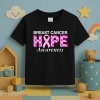 Hope Breast Cancer Awaraness Toddler T-Shirt thumb 3