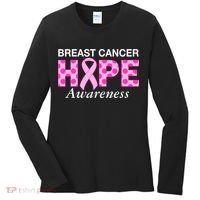 Hope Breast Cancer Awaraness Women's Long Sleeve Shirt thumb 0