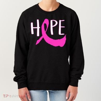 Hope Breast Cancer Awareness Logo  Women's Sweatshirt