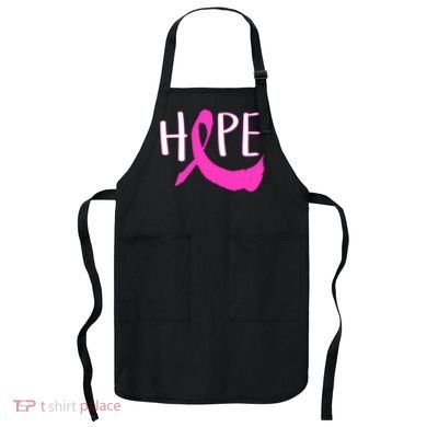 Hope Breast Cancer Awareness Logo  Apron