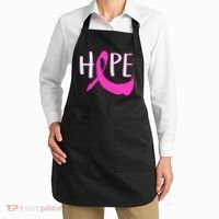 Hope Breast Cancer Awareness Logo  Apron thumb 2