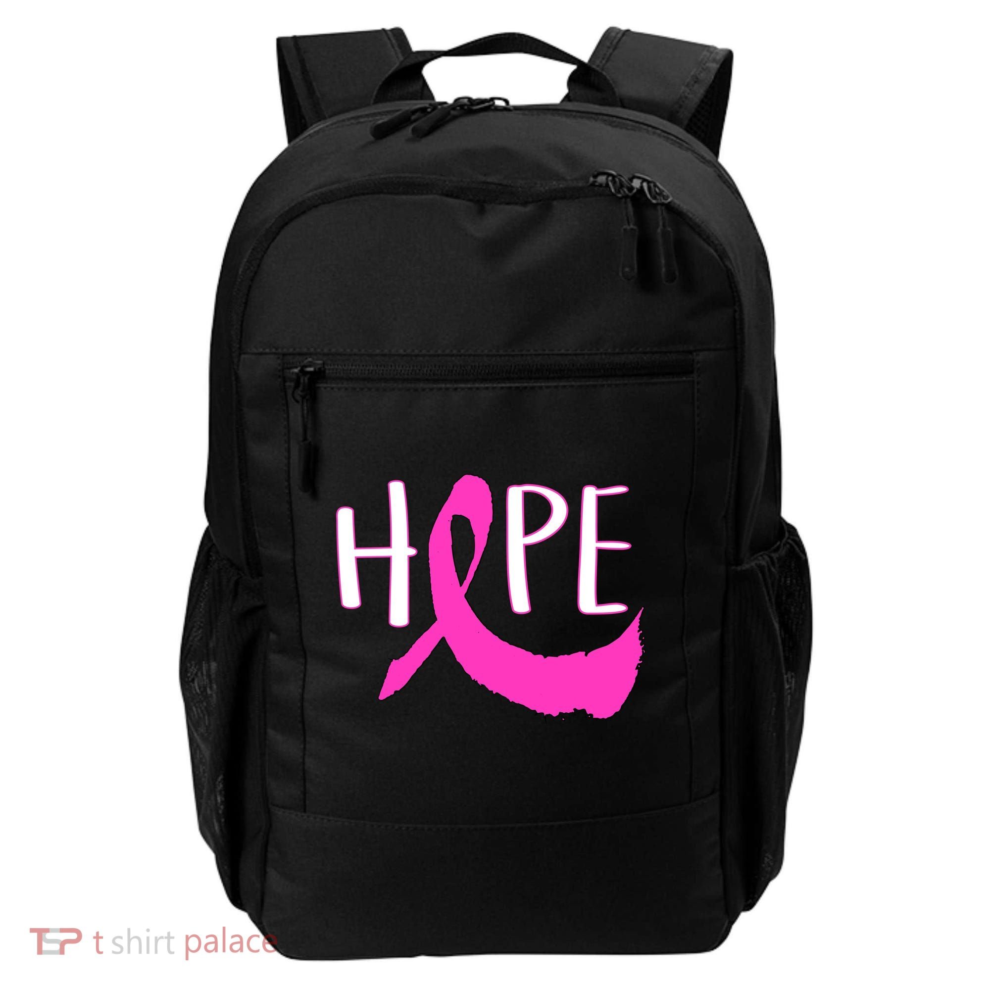 Hope Breast Cancer Awareness Logo  Backpack