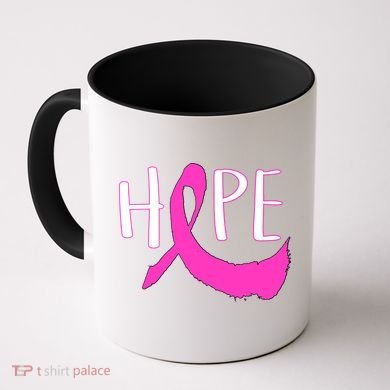 Hope Breast Cancer Awareness Logo  Coffee Mug