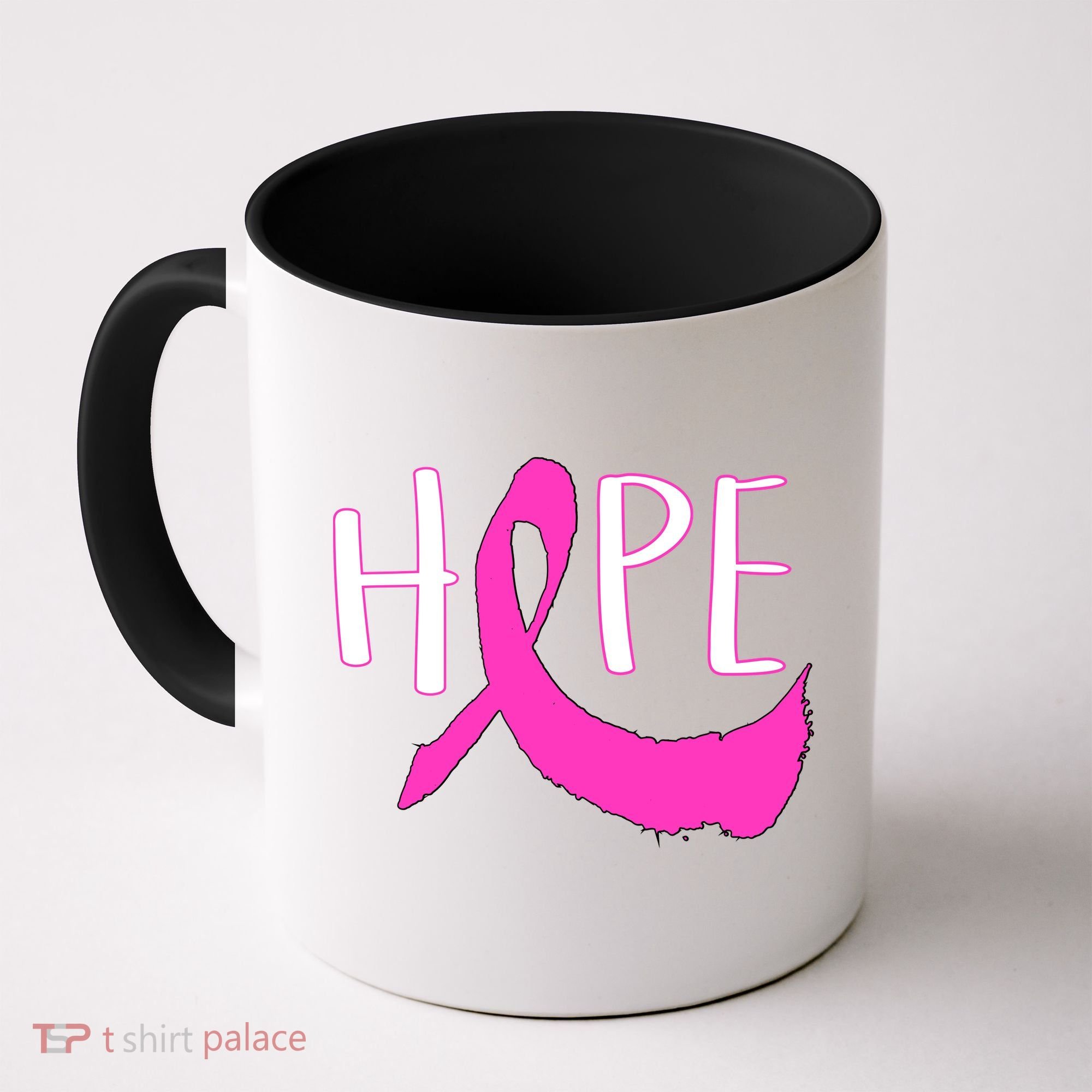 Hope Breast Cancer Awareness Logo  Coffee Mug