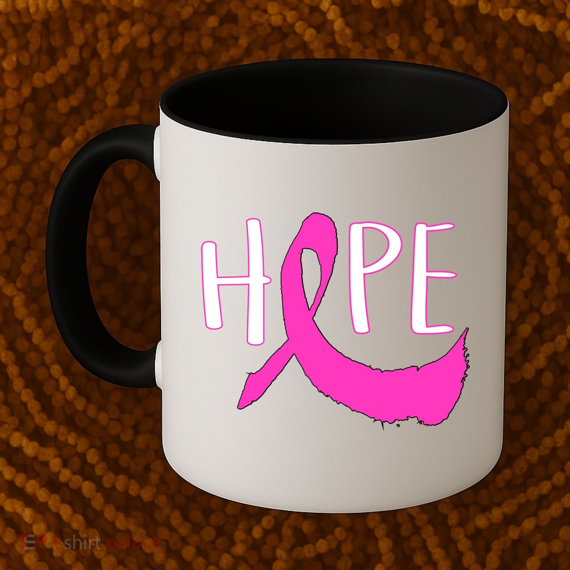 Hope Breast Cancer Awareness Logo  Coffee Mug