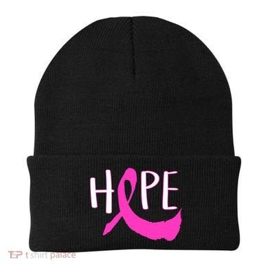 Hope Breast Cancer Awareness Logo  Beanie