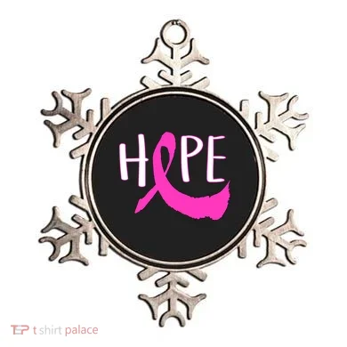 Hope Breast Cancer Awareness Logo  Ornament