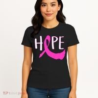 Hope Breast Cancer Awareness Logo  Women's T-Shirt thumb 4