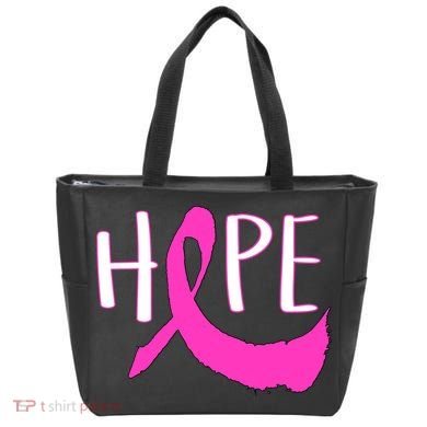 Hope Breast Cancer Awareness Logo  Tote Bag