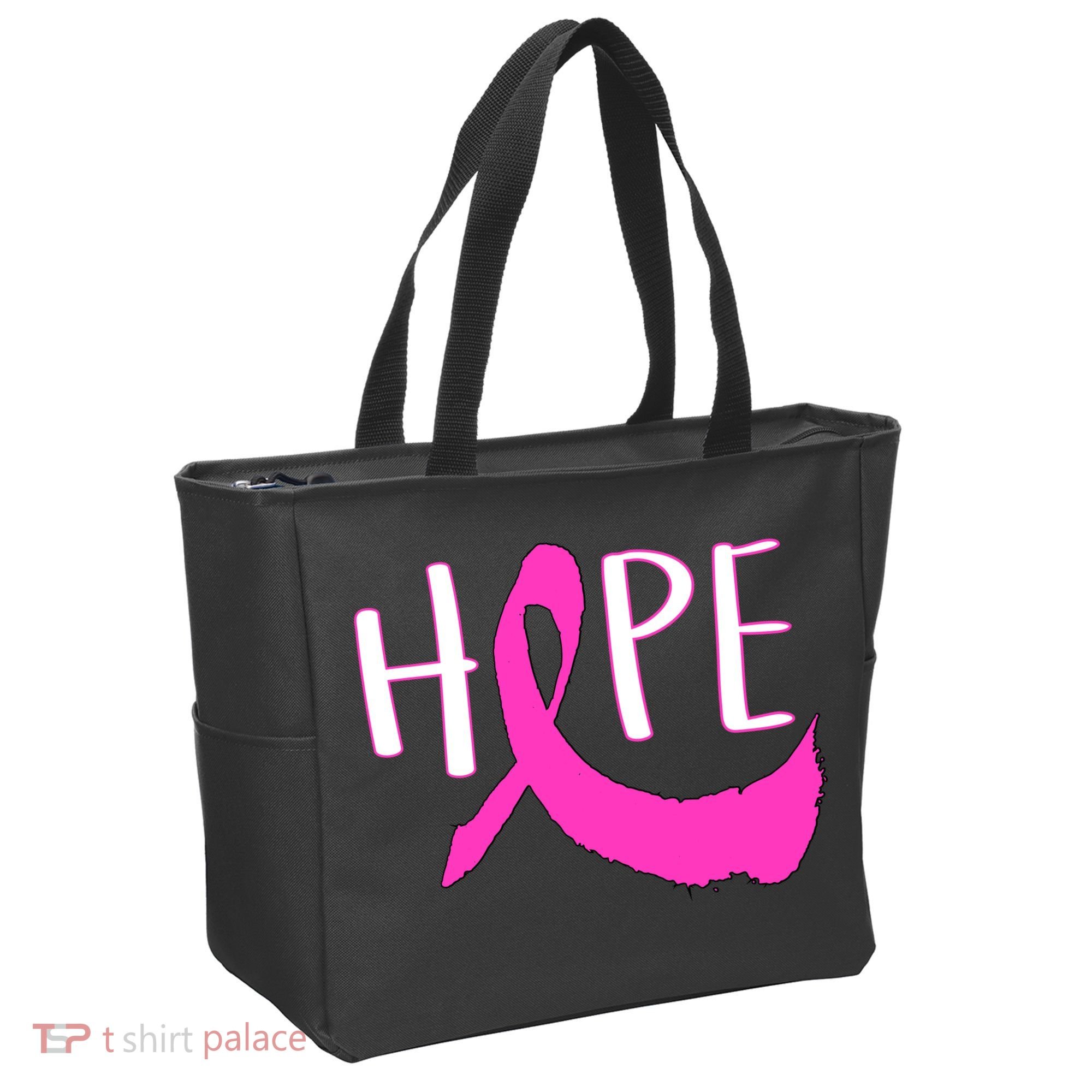 Hope Breast Cancer Awareness Logo  Tote Bag