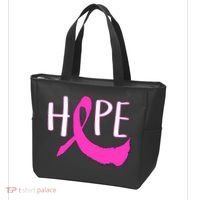 Hope Breast Cancer Awareness Logo  Tote Bag thumb 3