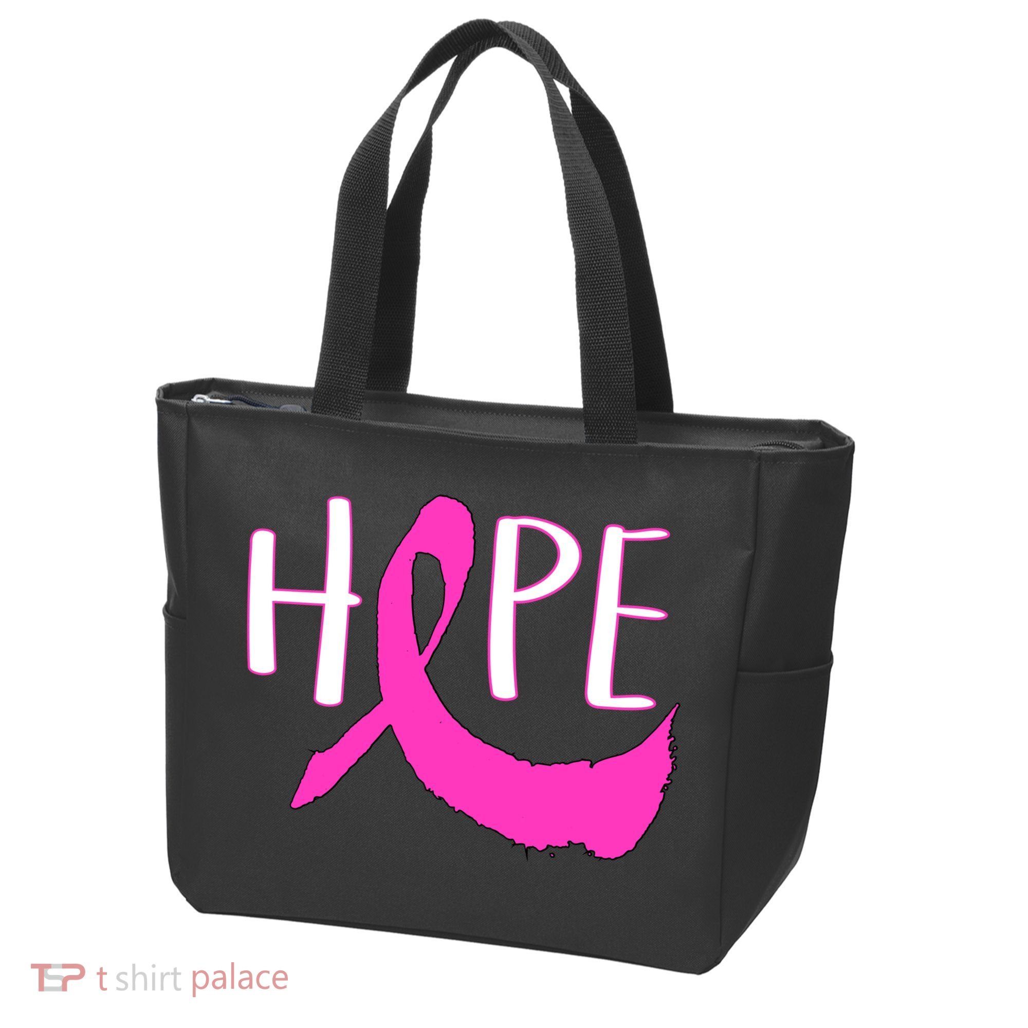 Hope Breast Cancer Awareness Logo  Tote Bag