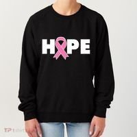 Hope Breast Cancer Awareness Ribbon Women's Sweatshirt thumb 0