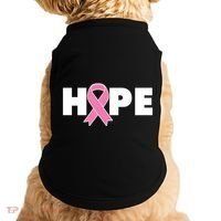 Hope Breast Cancer Awareness Ribbon Doggie Tank thumb 0