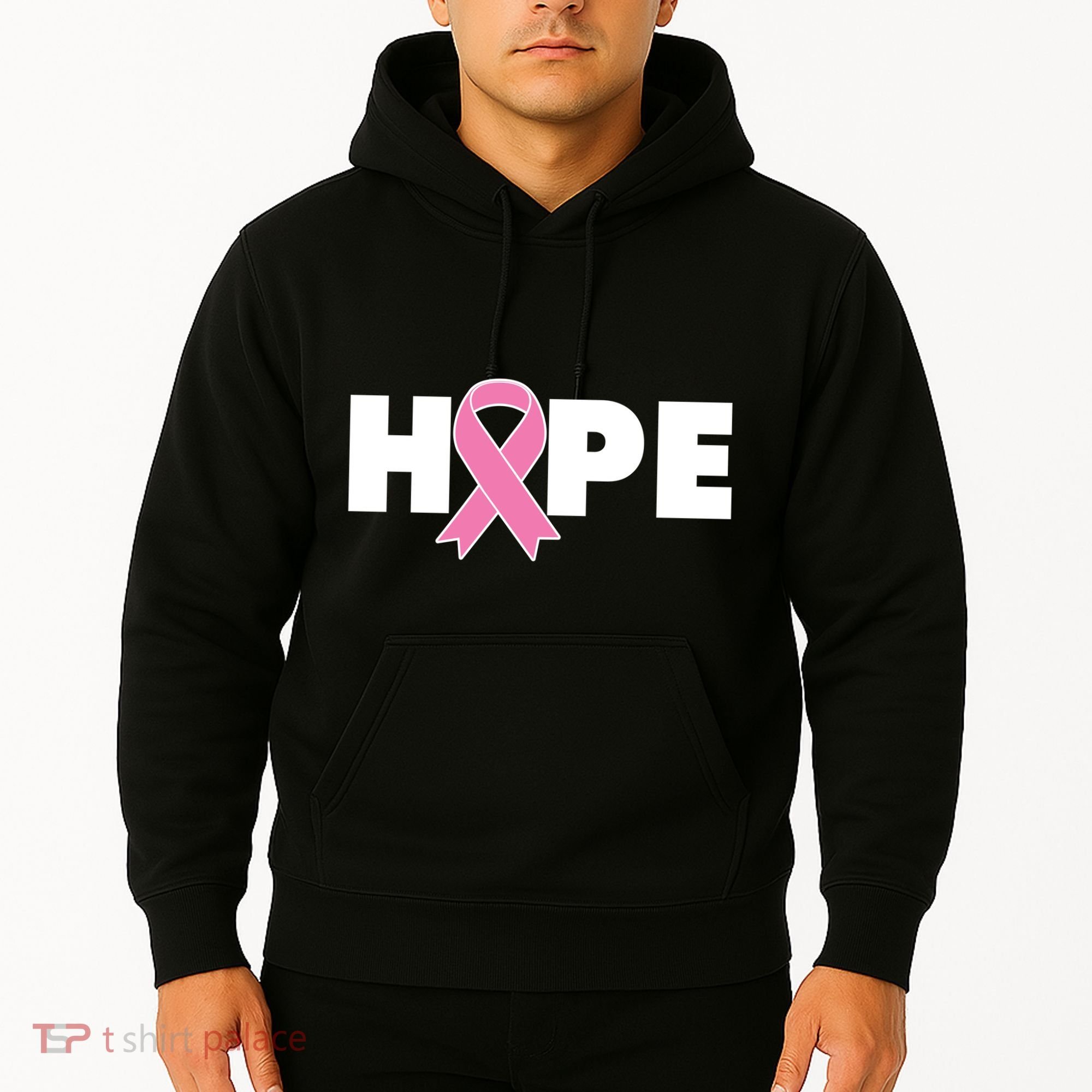Hope Breast Cancer Awareness Ribbon Hoodie