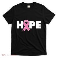 Hope Breast Cancer Awareness Ribbon T-Shirt thumb 0