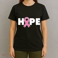 Hope Breast Cancer Awareness Ribbon T-Shirt thumb 4