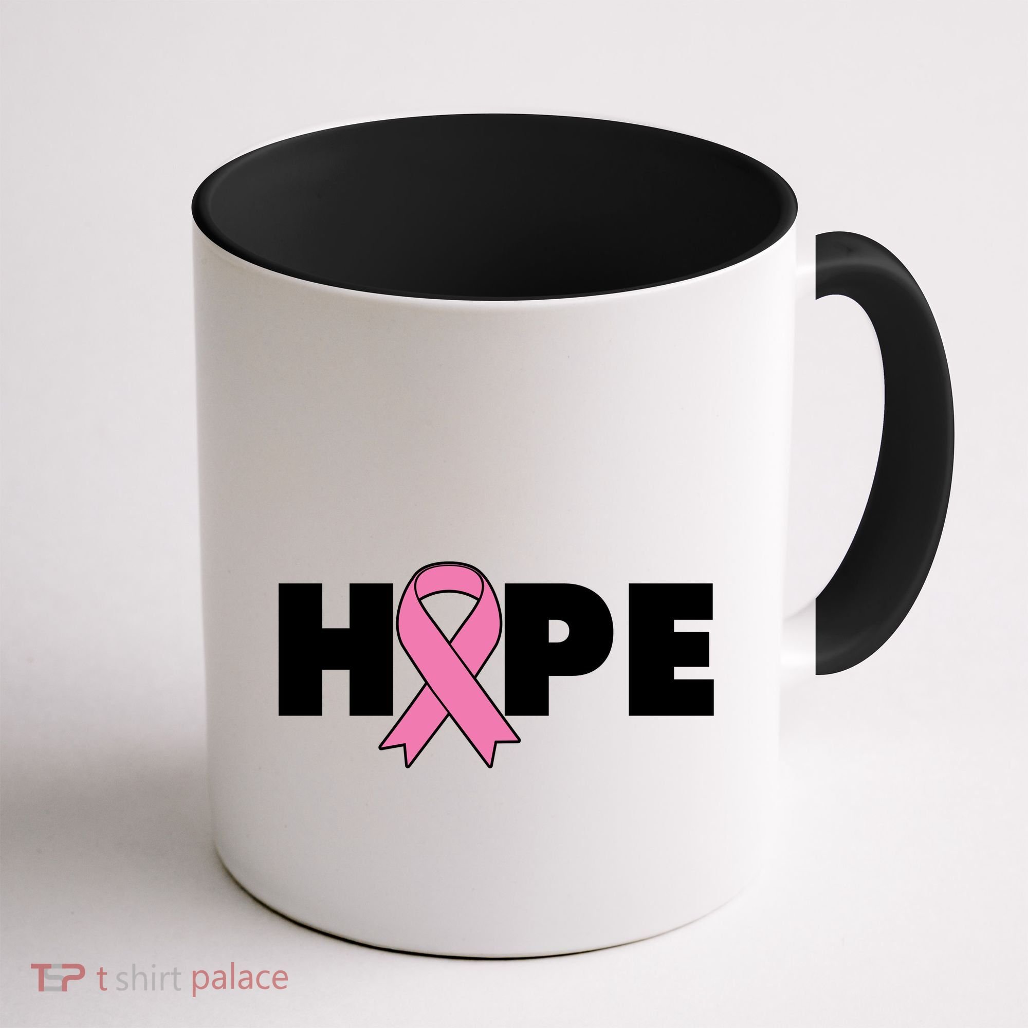 Hope Breast Cancer Awareness Ribbon Coffee Mug