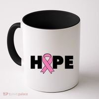 Hope Breast Cancer Awareness Ribbon Coffee Mug thumb 0