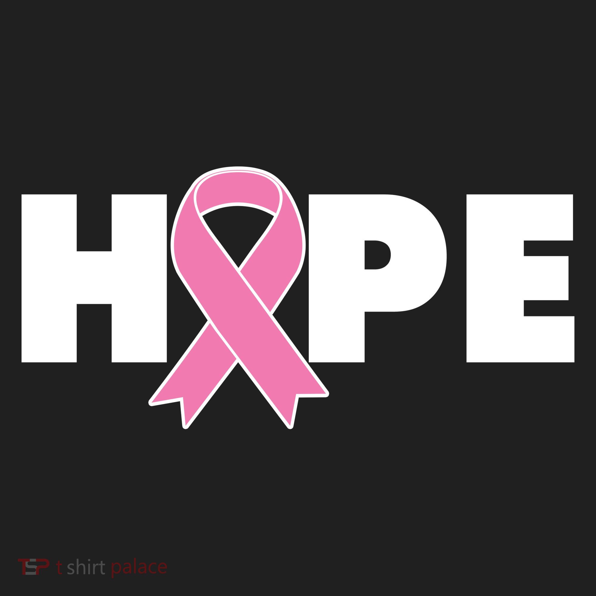 Hope Breast Cancer Awareness Ribbon Beanie