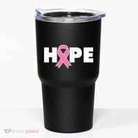 Hope Breast Cancer Awareness Ribbon Tumbler thumb 0