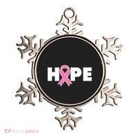 Hope Breast Cancer Awareness Ribbon Ornament thumb 0
