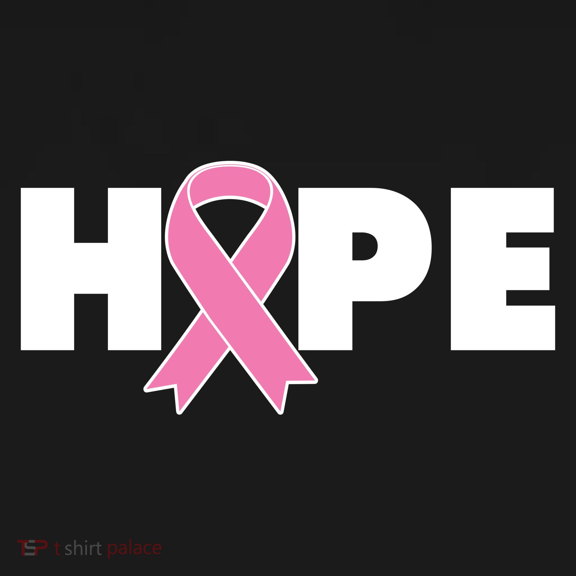 Hope Breast Cancer Awareness Ribbon Toddler Hoodie